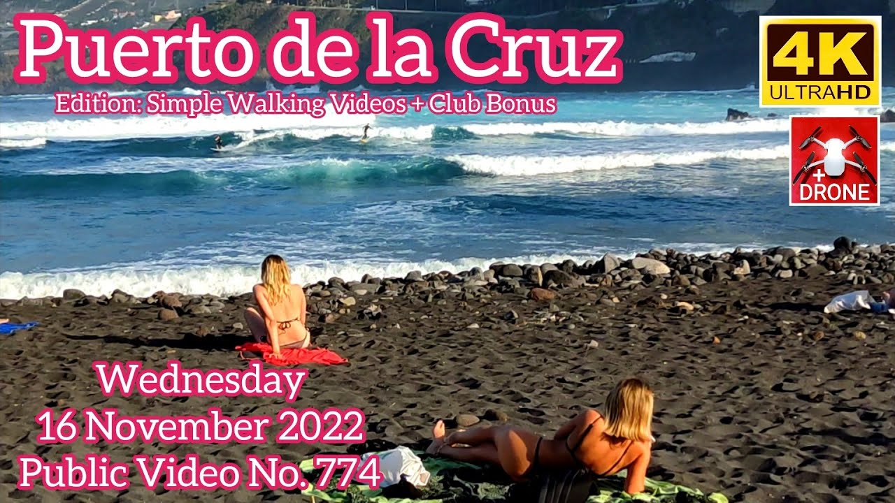 TENERIFE 🏝️ Puerto de la Cruz Canary Islands 16 November 2022 Teneriffa Kanarische Inseln Canarias