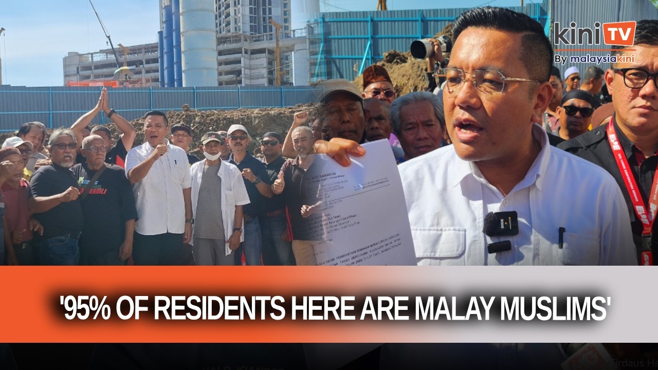 Residents protest construction of Hindu temple in Taman Dato Harun