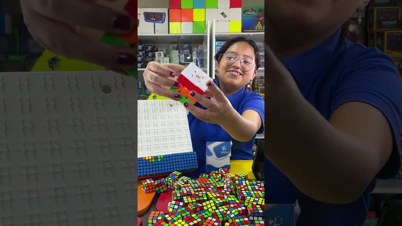 El Logo de Geekcuber en mosaico Rubik | Geekcuber