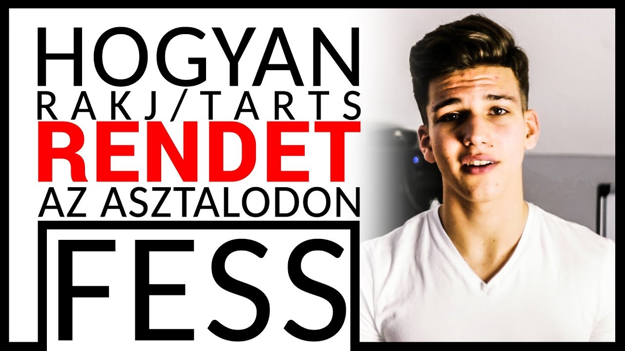 &Iacute;GY Rakj &eacute;s Tarts RENDET az Asztalodon!