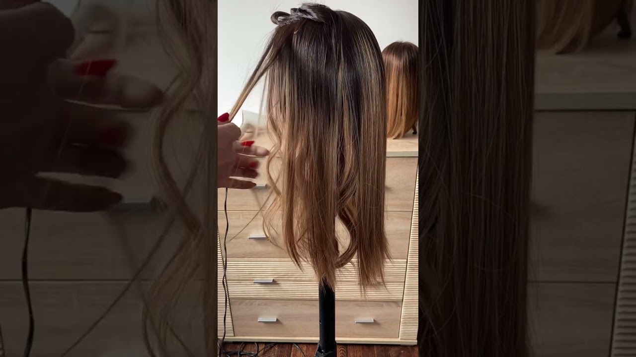👑Lady Hair👑Jak zrobić hollywoodzkie loki na topperze/ peruce❤️