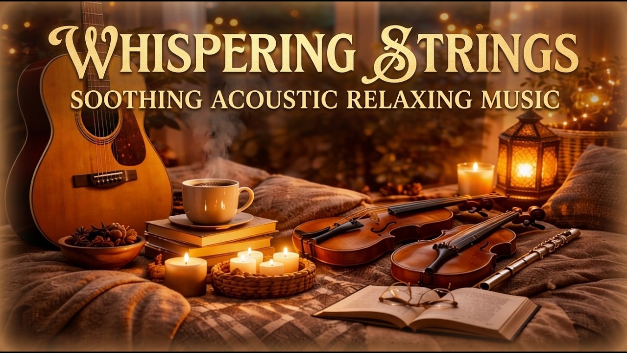 Whispering Strings – Soothing Acoustic Relaxing Music