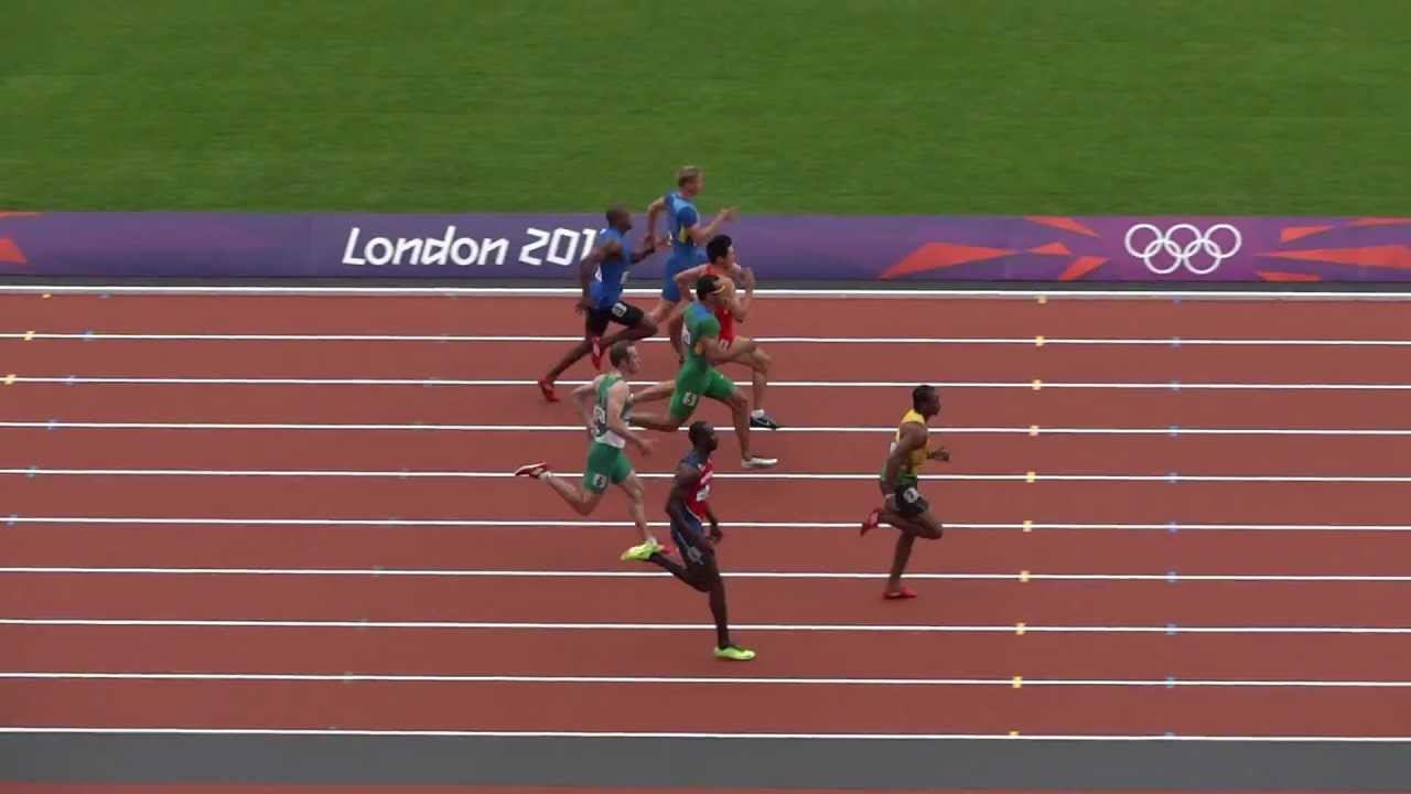 Yohan Blake Wins Olympic 2012 200m Rd 1! (Filmed in HD, Live in the Stadium)