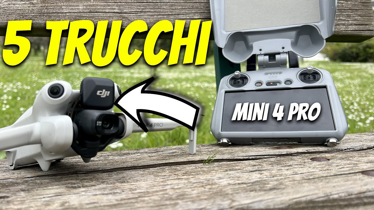 5 TRUCCHI per POTENZIARE il tuo DJI Mini 4 PRO (o DRONE) al Massimo !