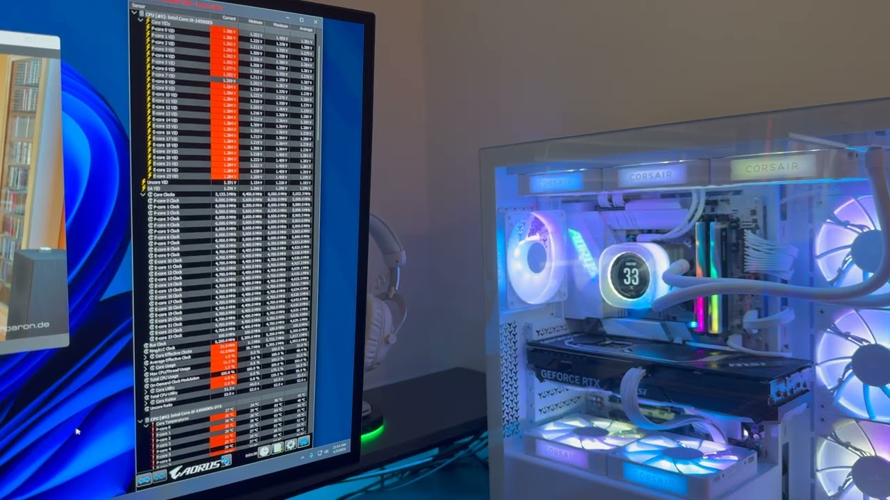 i9-14900ks undervolt settings 42000 points cinebench r23