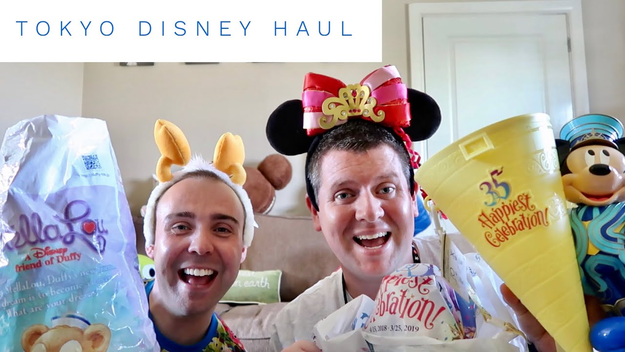 Tokyo Disneyland Haul - June 2018 (DisneySea and Disney Store HUGE shopping haul)