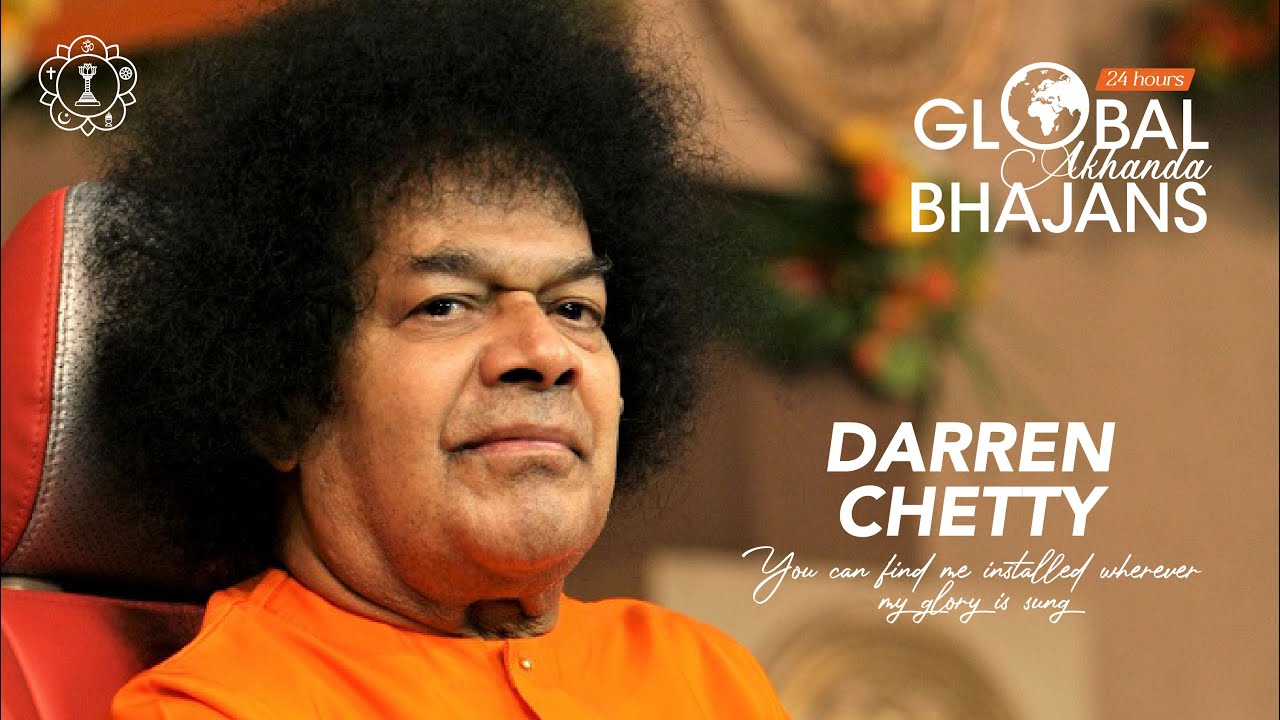 New Germany Sai Centre | Global Akhanda Bhajan 2022 | Darren Chetty | 5pm - 6pm