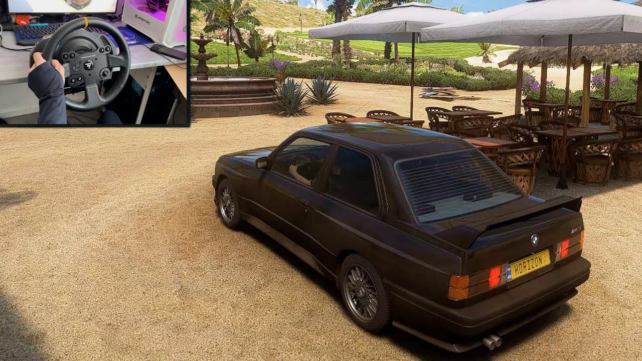 BMW M3 E30 - FORZA HORIZON 5 -Thrustmaster TX Racing Wheel Leather Edition - GAMEPLAY