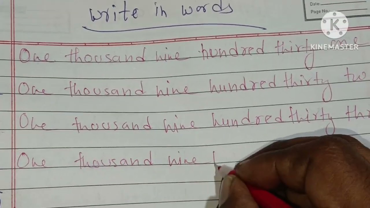 Write in words from 1931 to 1940 @KLBROBijuRithvik1 @MrBeast @kidsnewsbharat 