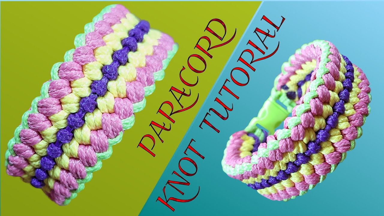 How to Make a Thin Paracord Bracelet Kahuku Sanctified Knot Tutorial.