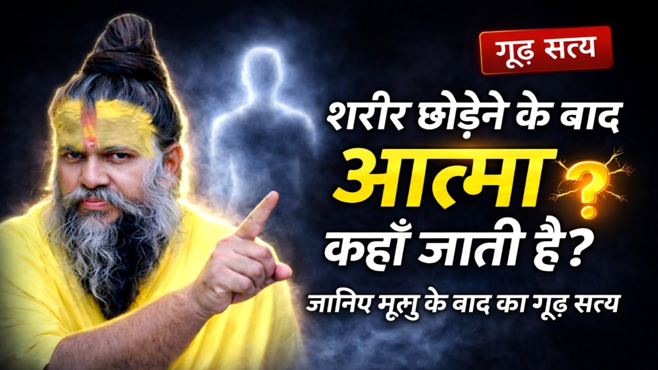 शरीर छोड़ने के बाद आत्मा कहाँ जाती है? जानिए मृत्यु के बाद का गूढ़ सत्य Motivation Video 
