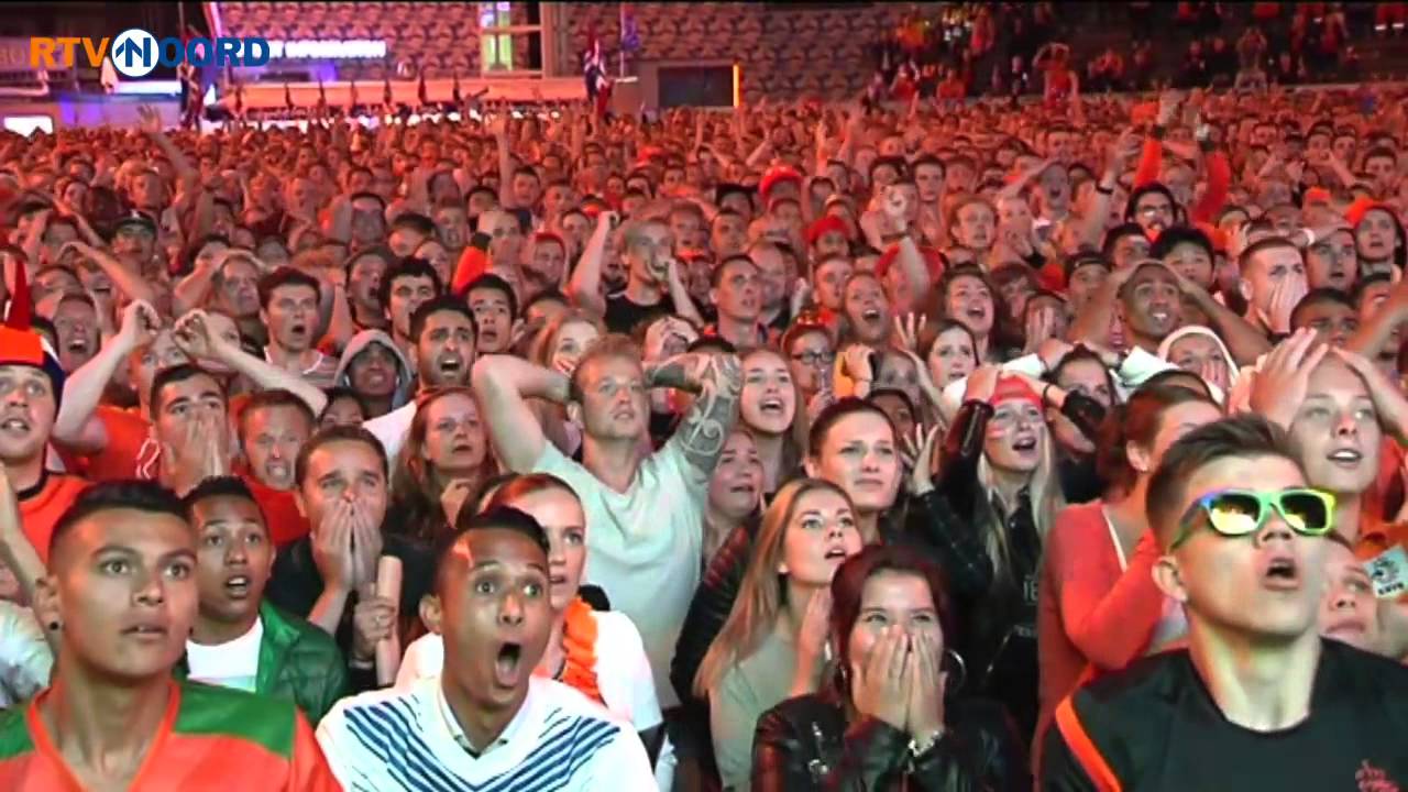 Heel Groningen in spanning voor Oranje - RTV Noord