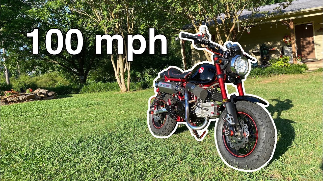 Riding The World’s FASTEST Honda Monkey!