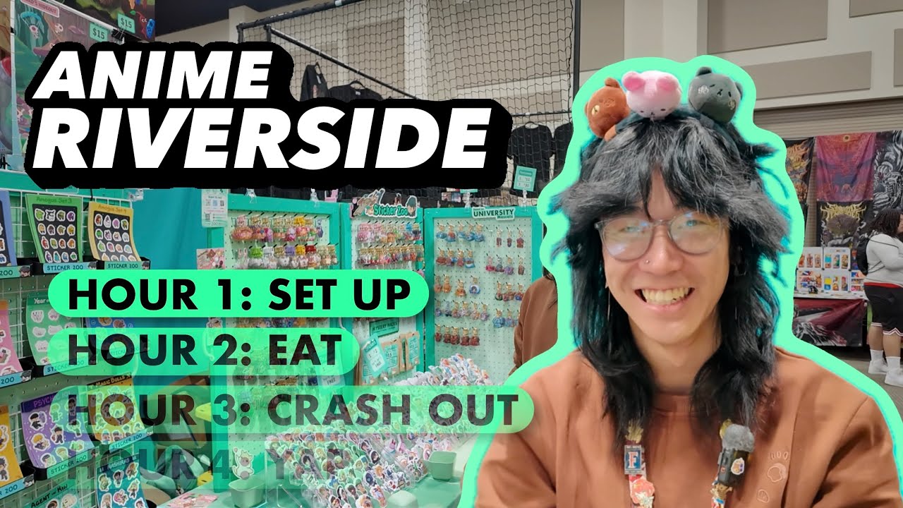 Я снимал видео час за часом на аниме-фестивале | Anime Riverside 2025