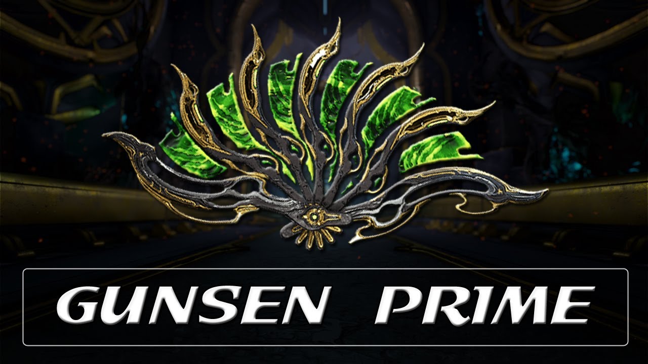 Warframe Weapon Encyclopedia - Gunsen Prime (2023)