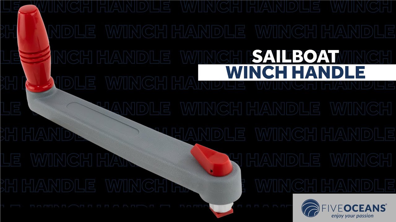 Sailboat Winch Handle, Lock-in Mechanism BY: FIVE OCEANS