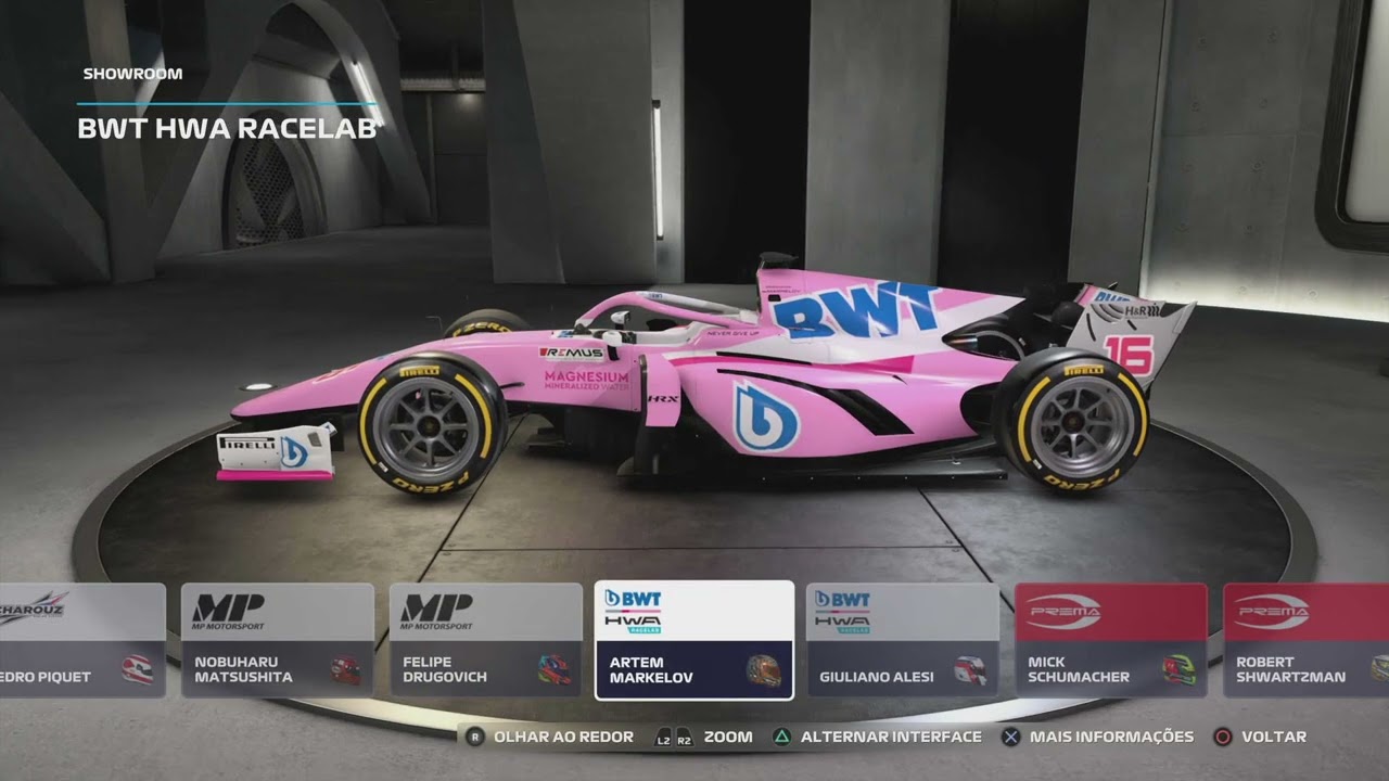 F1 2020 - Todos os Carros da F2 / All Cars #2