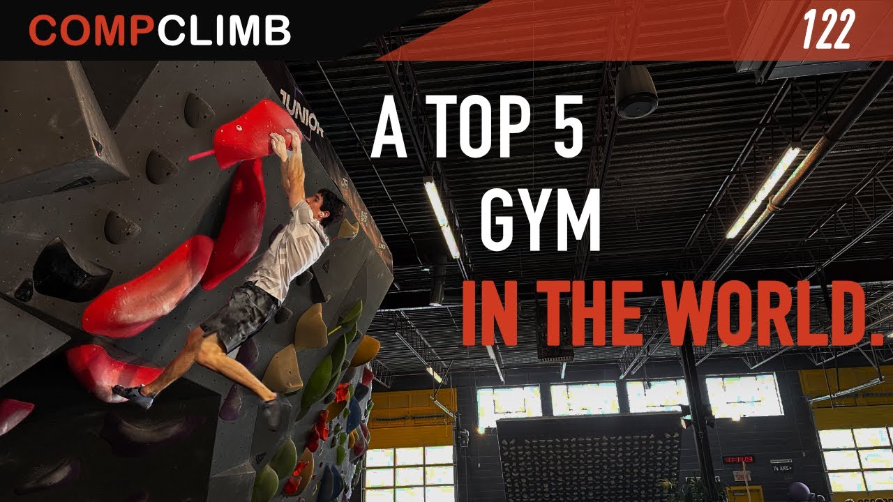BLOC SHOP is in my TOP 5 GYMS EVER | COMPCLIMB training series