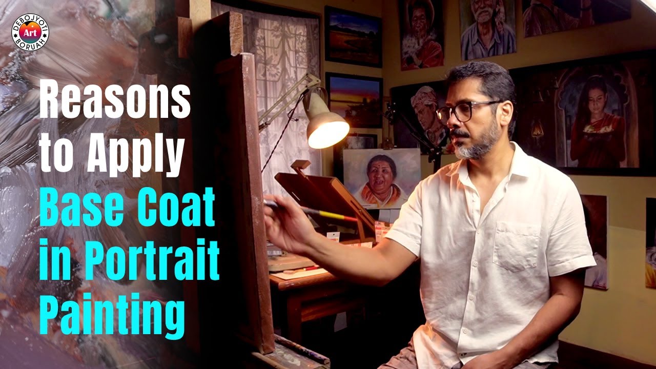 Reasons Why You Should Use a Tint / Base Color to Start a Portrait by Debojyoti Boruah