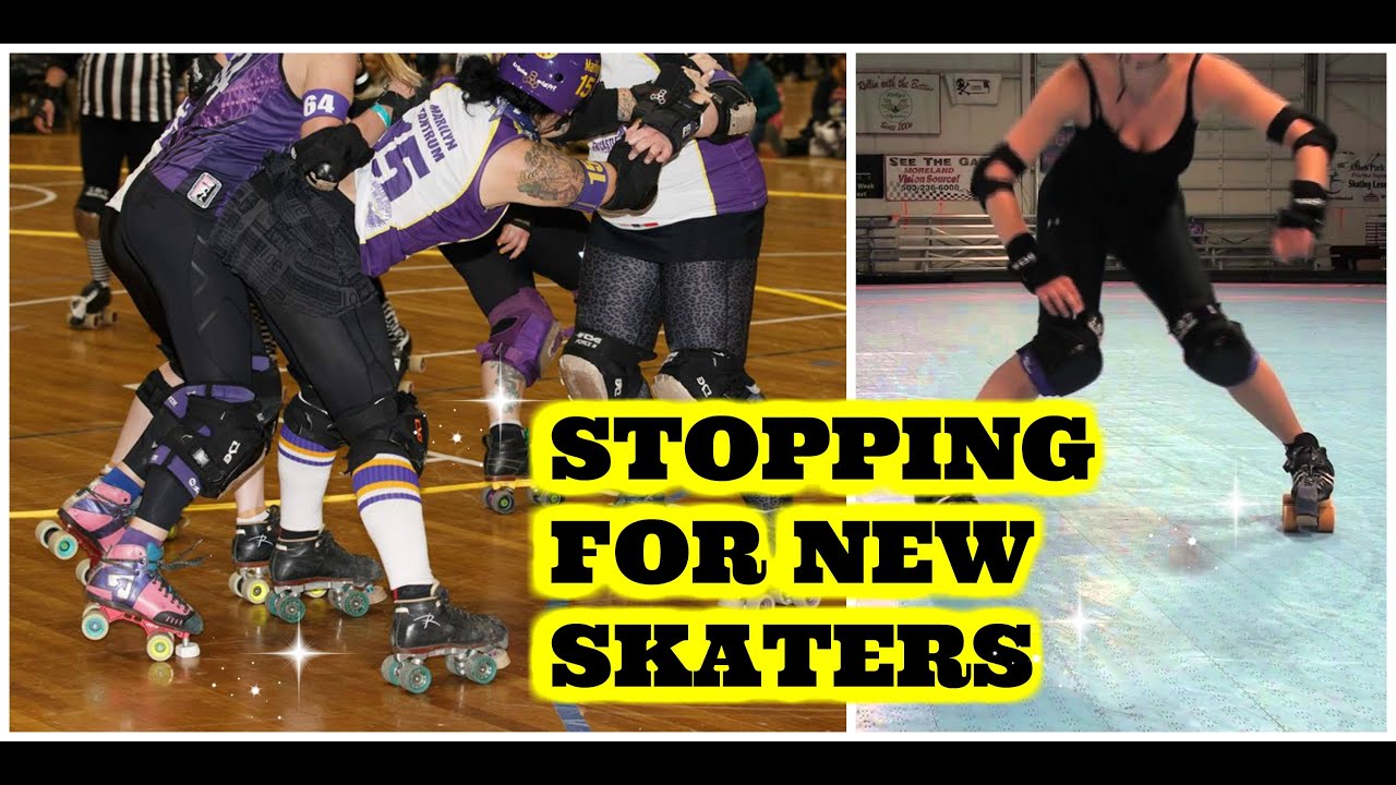 Как остановить снегоход | Roller Derby Stops