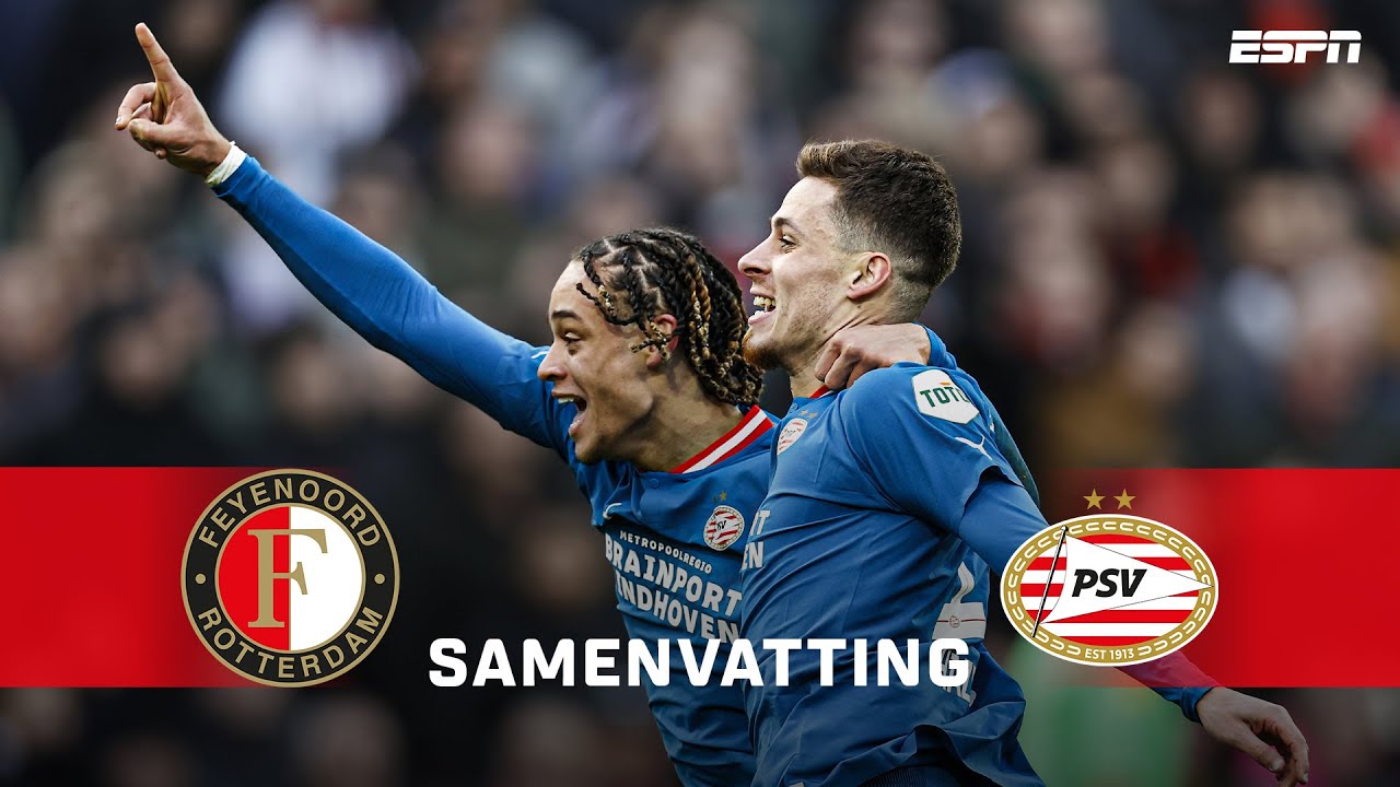 Topper in SLOTFASE BESLIST, HAZARD kent DROOMDEBUUT en ROOD Obispo ⚡️ | Samenvatting Feyenoord - PSV