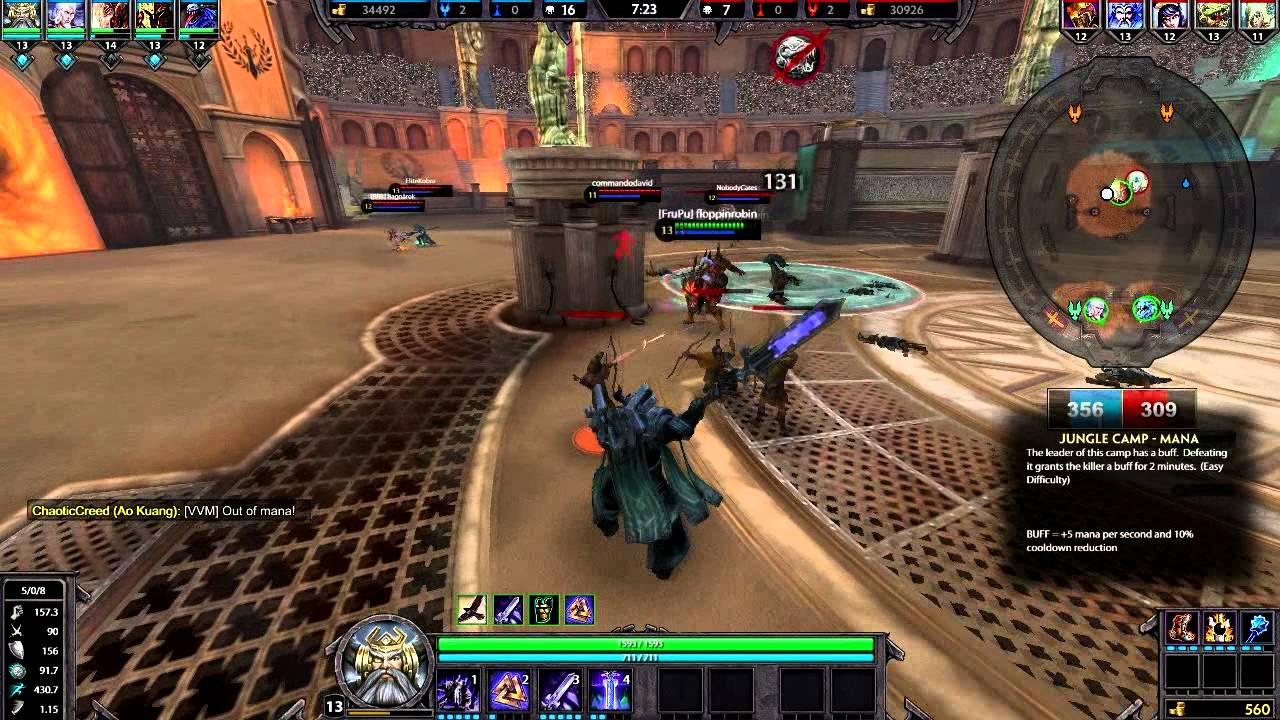 BonuStage Plays Smite 11: Cageblock Odin B Cageblockin' D Arena
