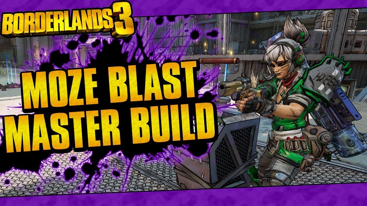 Borderlands 3 | Moze Blast Master Build (Infinite Ammo + Massive Damage)