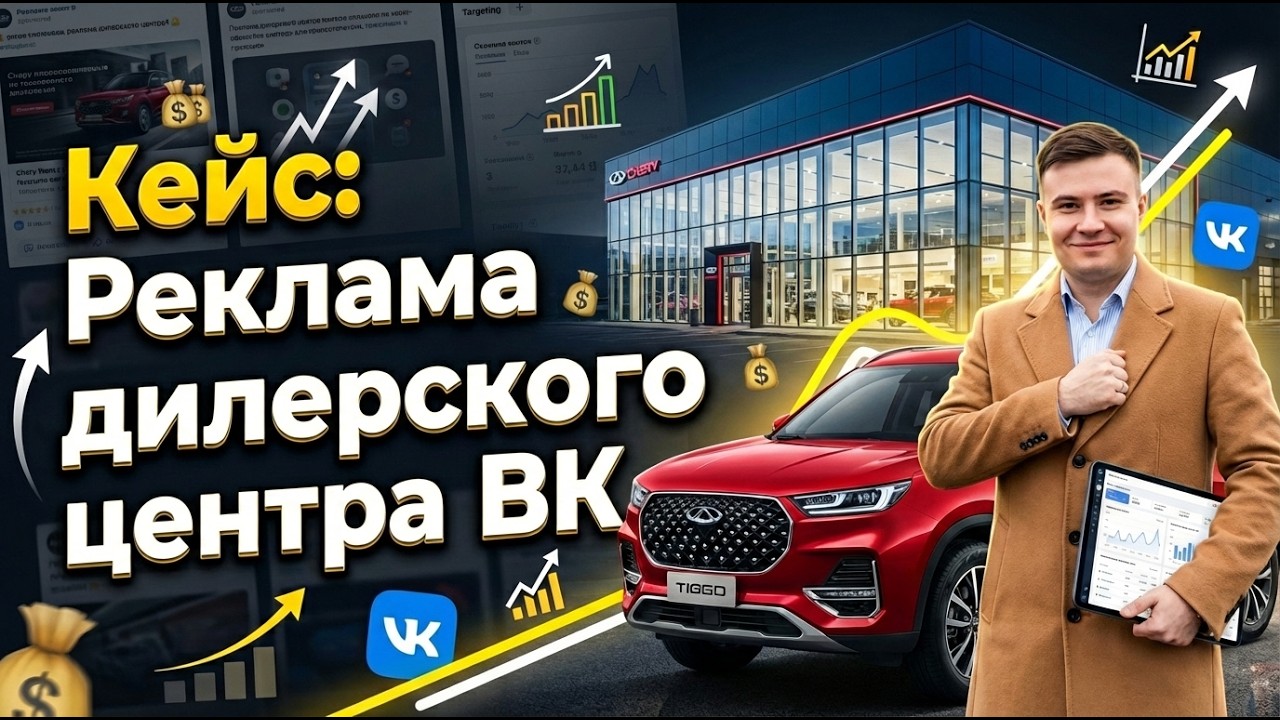 Кейс: Реклама дилерского центра ВК