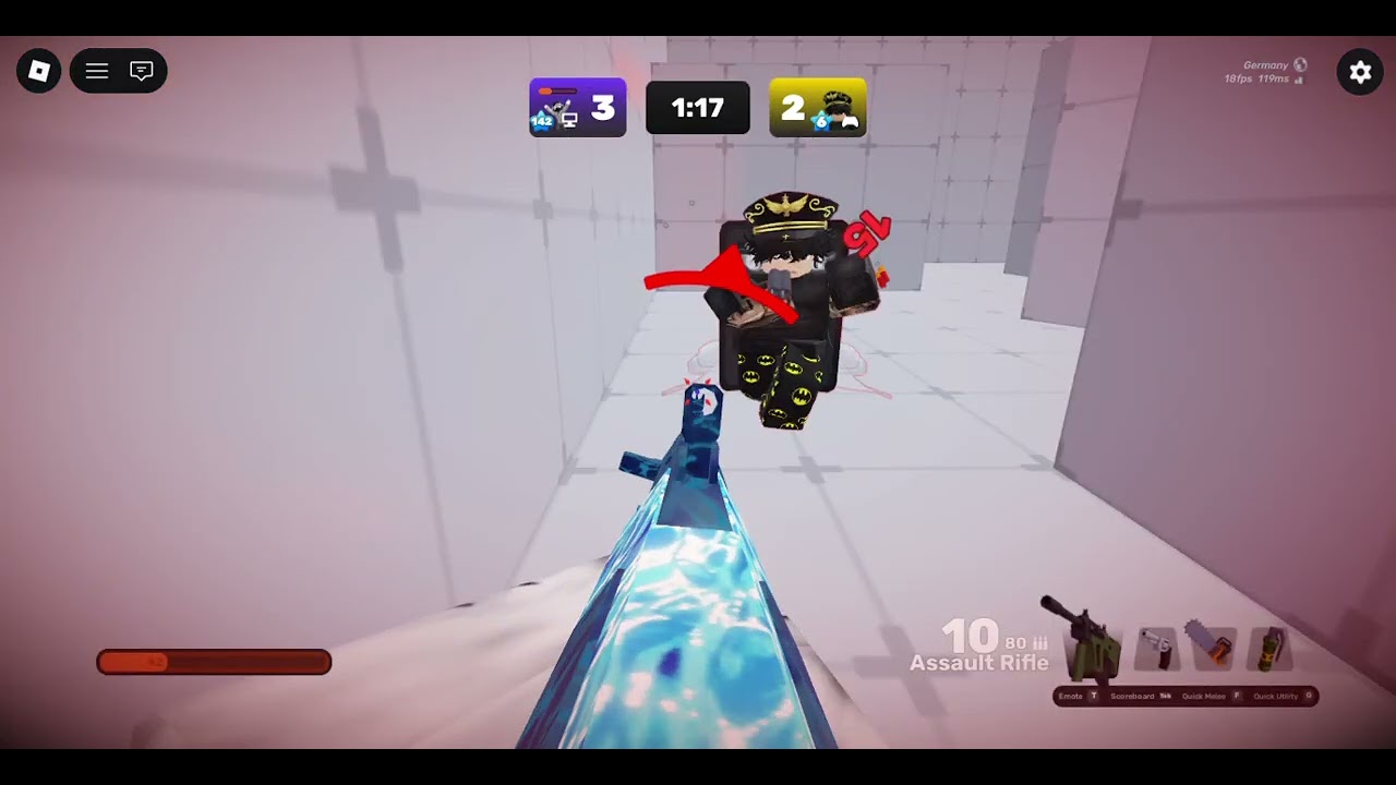 Roblox rivals but random Loadout