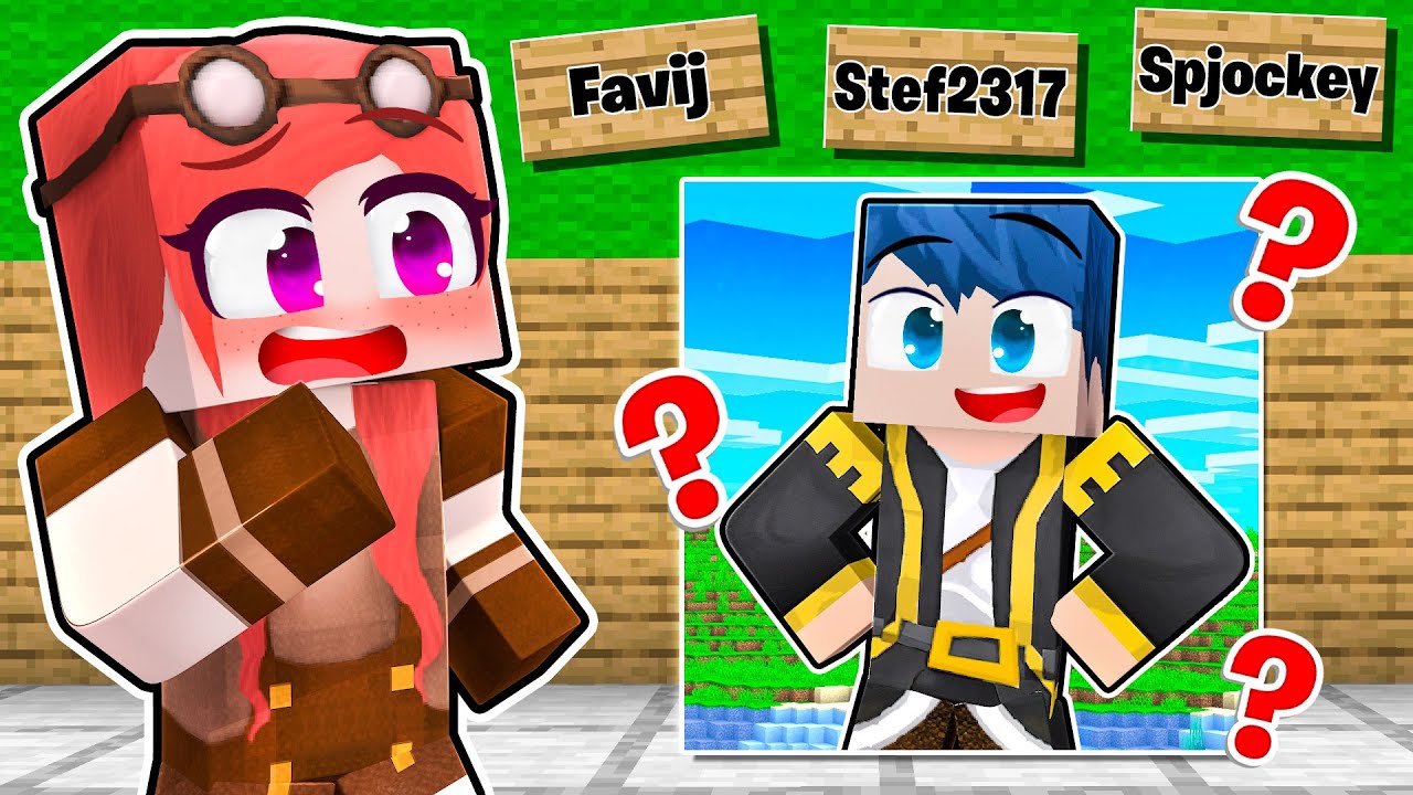 RIESCI A INDOVINARE LO YOUTUBER GIUSTO SU MINECRAFT?
