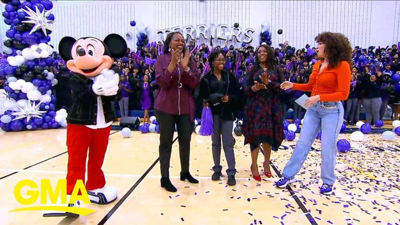 Teen gets surprise from Disney Dreamers Academy l GMA