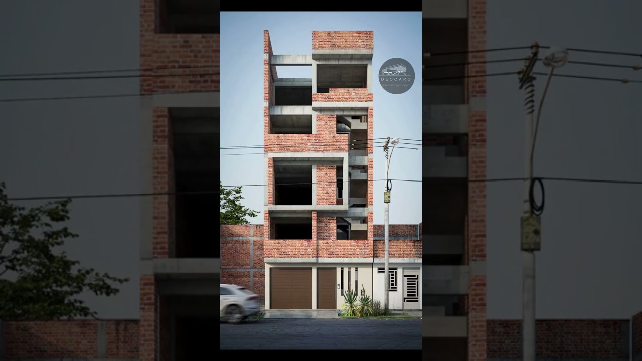 DISE&Ntilde;O DE CASA DE 4 PISOS M&Aacute;S AZOTEA EN TERRENO DE 6 X 20🏡❤📐DECO/ARQ