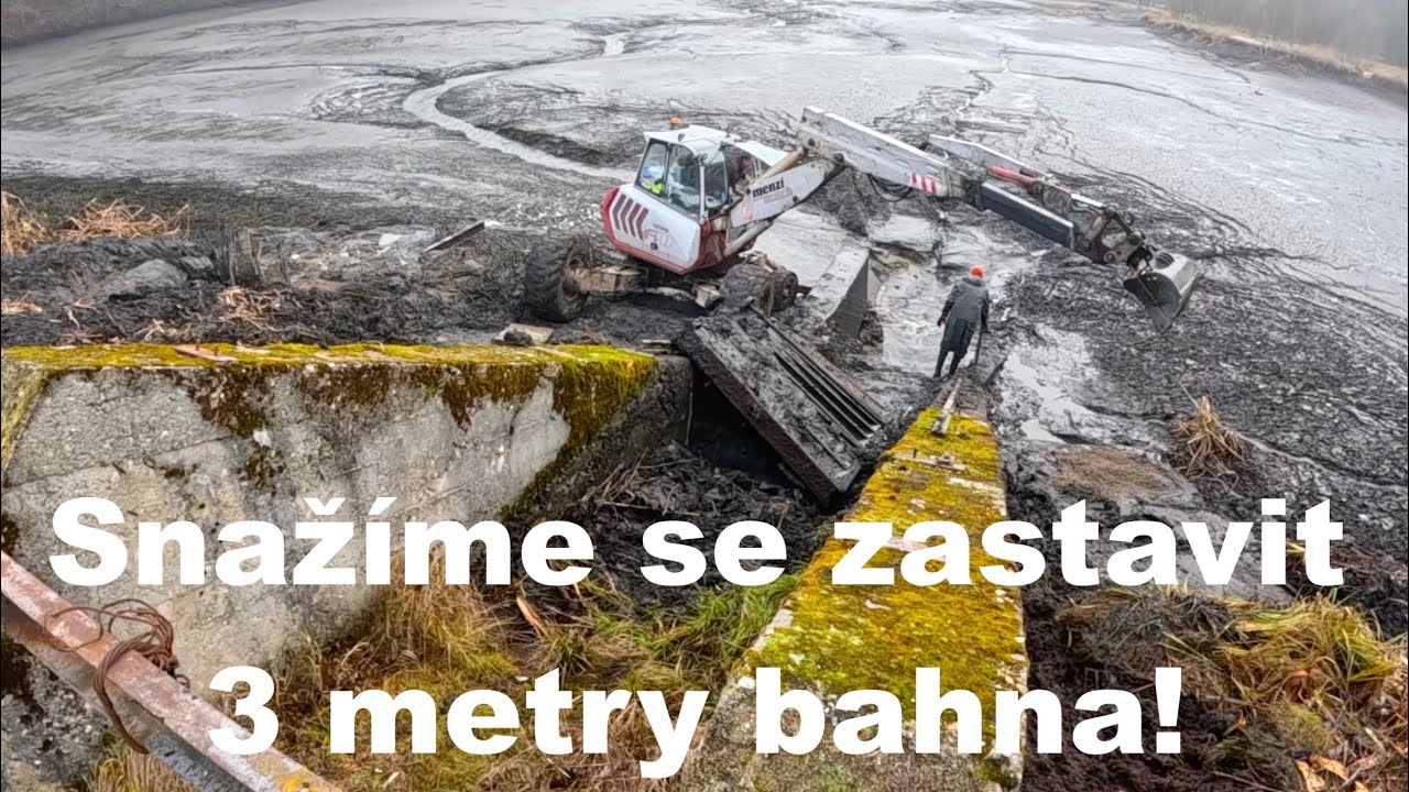 Vypuštěná nádrž | Zastavujeme bahno – DÍL 2