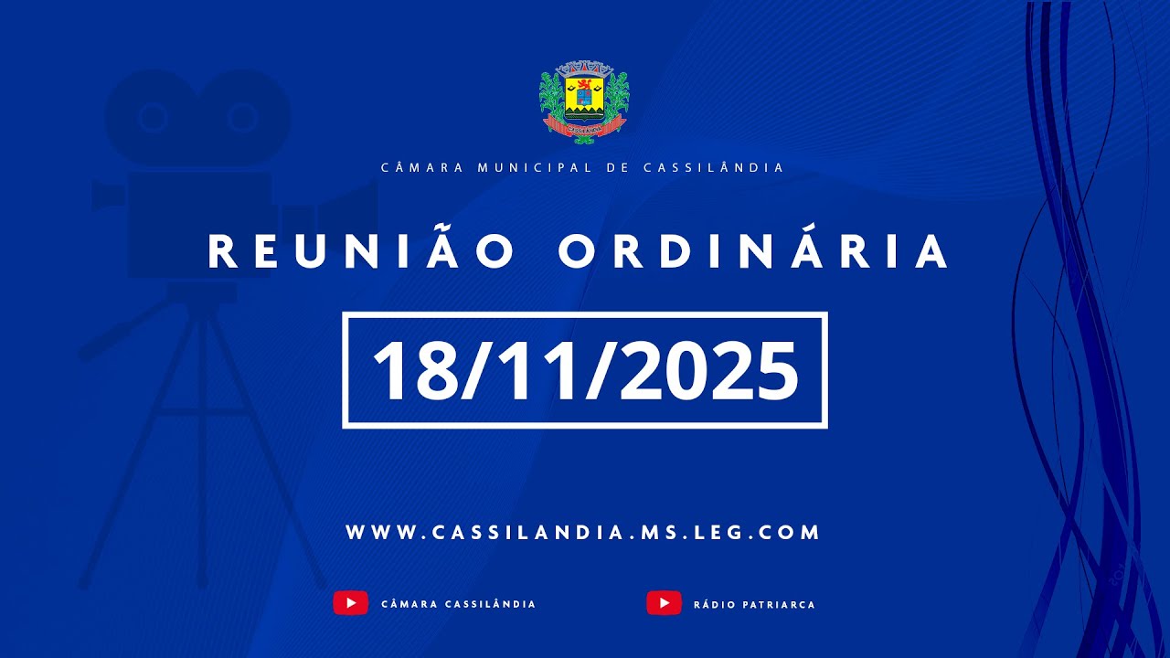 Reunião Ordinária do dia 18/11/2025 às 08h.