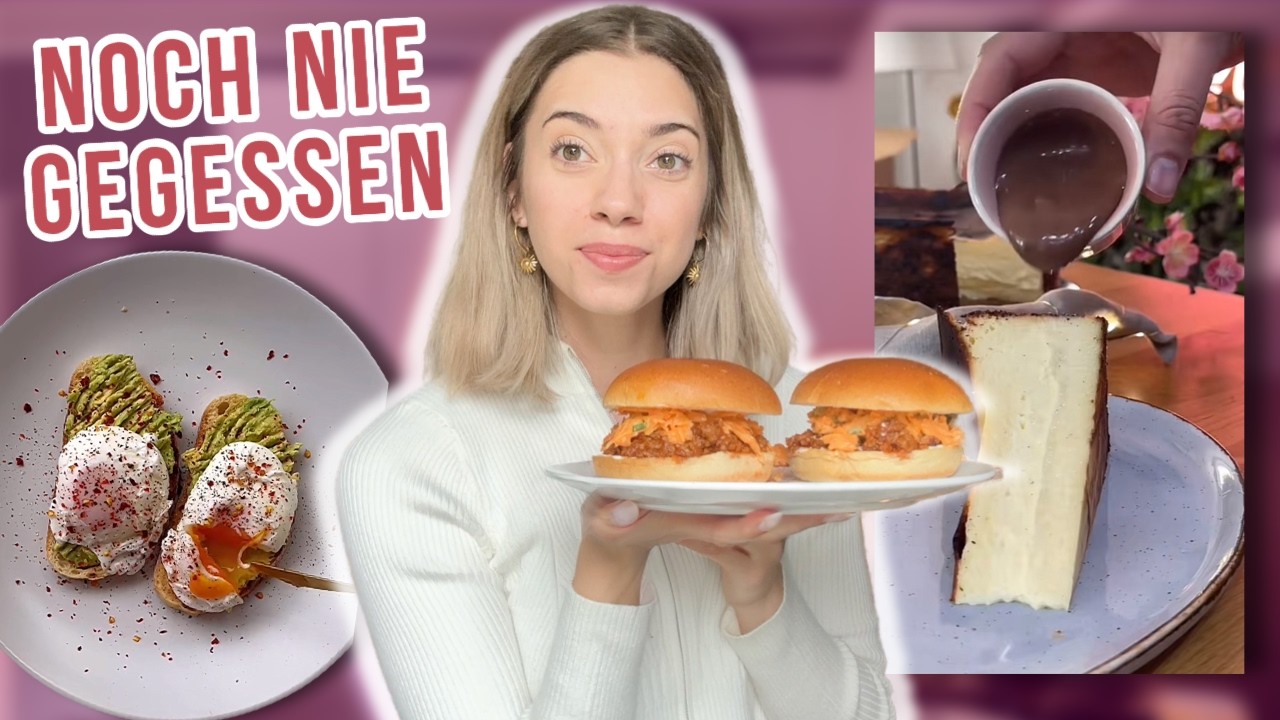 1 TAG Dinge essen die wir noch NIE gegessen haben