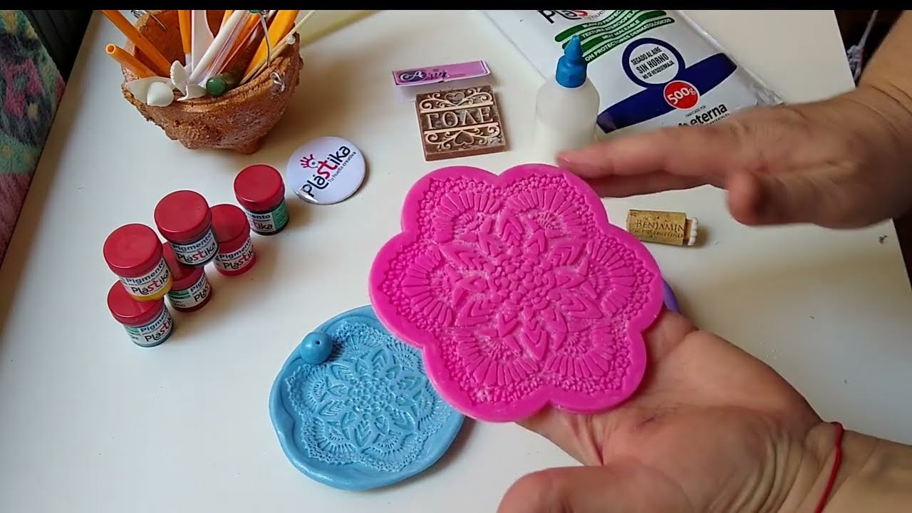 PARA REGALAR O VENDER PORTA SAHUMERIOS EN PORCELANA FRIA  incense holder@PinturasEterna
