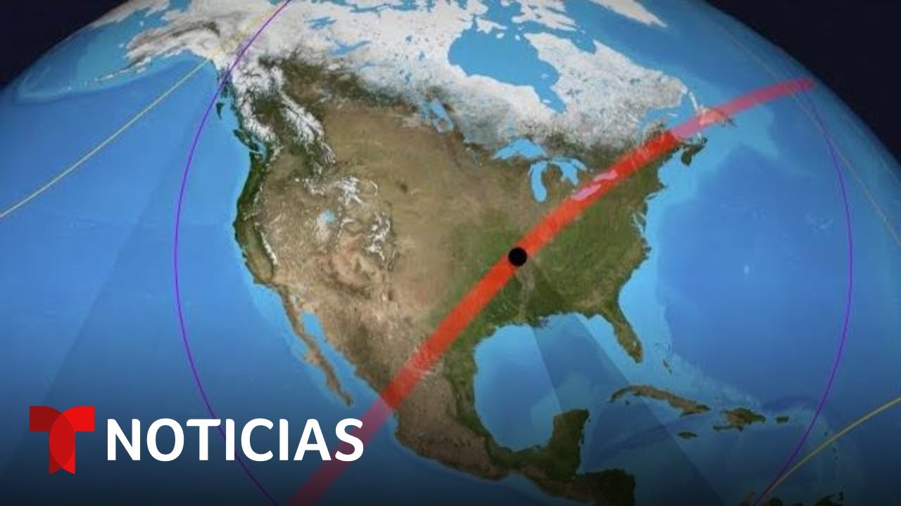 ‘Path of totality’: se acerca el momento más esperado del eclipse solar total | Noticias Telemundo