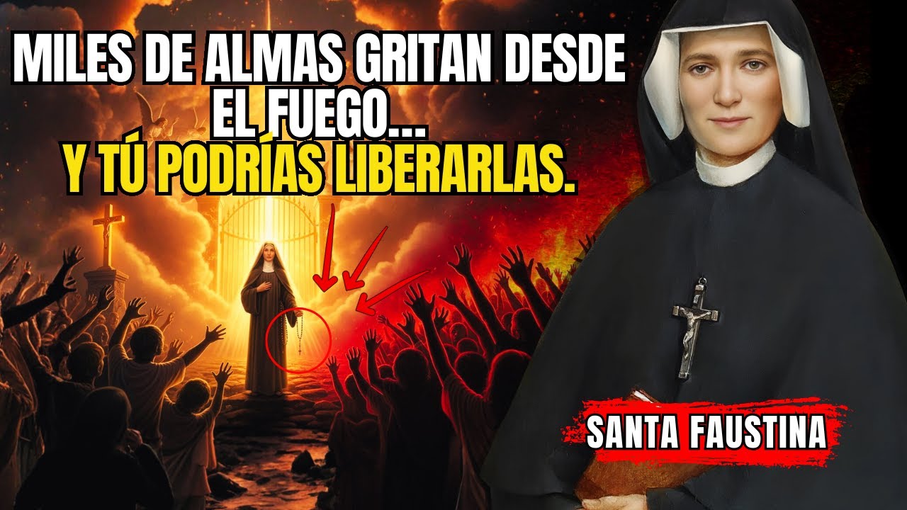 Santa Faustina reveló EL SECRETO que hace que las almas del Purgatorio sean liberadas en minutos