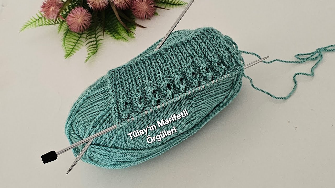 Замечательный🧶Простой узор для вязания жилета, шали, свитера и кардигана