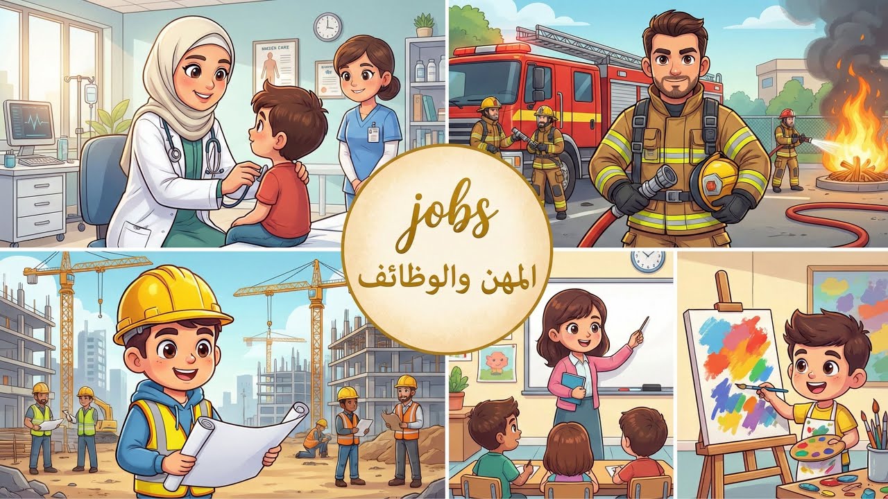 jobs | Arabic essential vocabulary for beginners