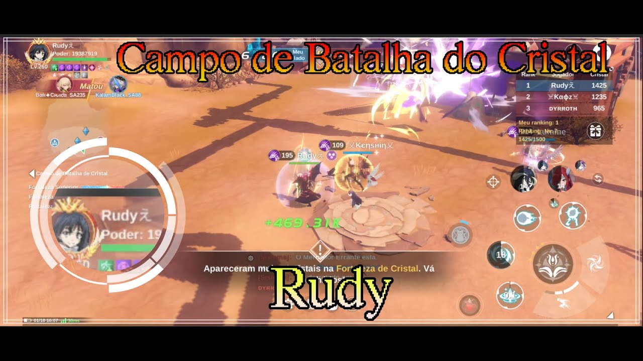 GD1v9 - The Legend of Neverland - Campo de Batalha do Cristal ( Rudy)