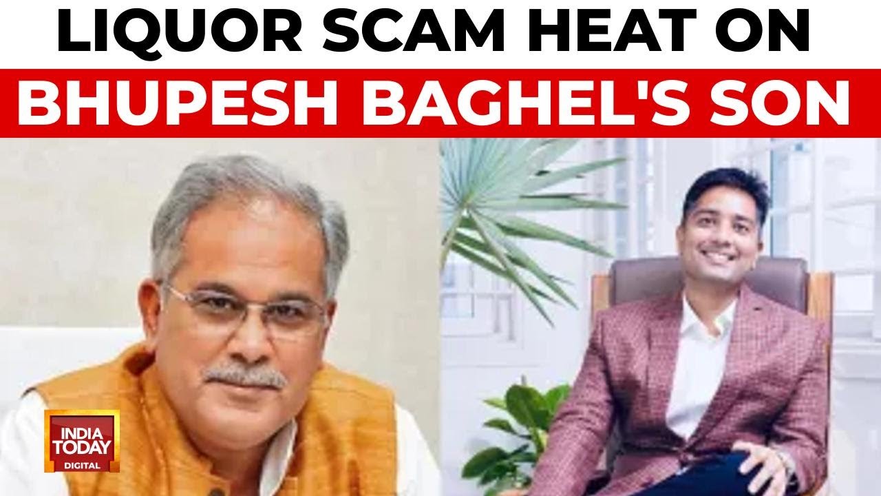 ED Raids Ex-Chhattisgarh CM Bhupesh Baghel, Son In Alleged Liquor Scam | India Today News