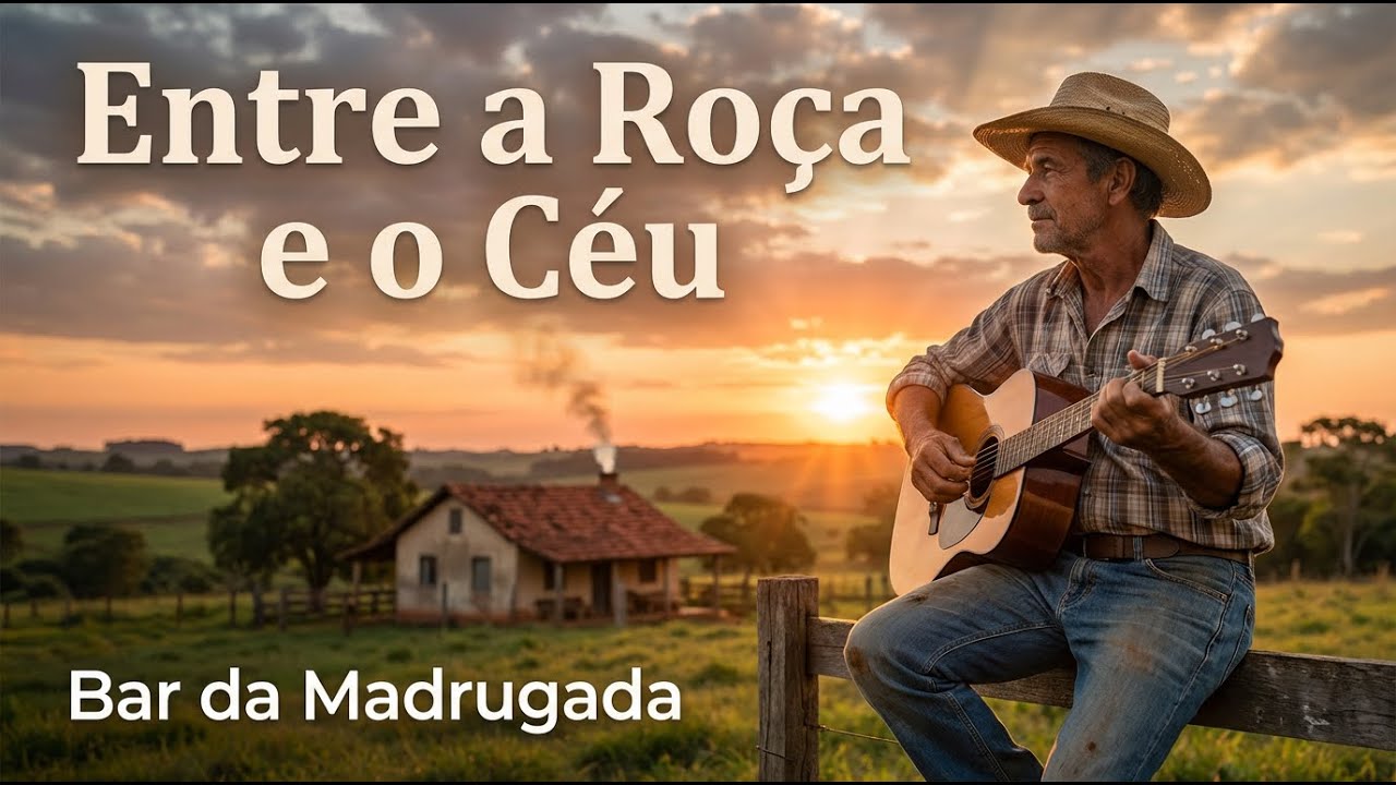 Entre a Roça e o Céu.  Moda Rancheira  | Bar da Madrugada