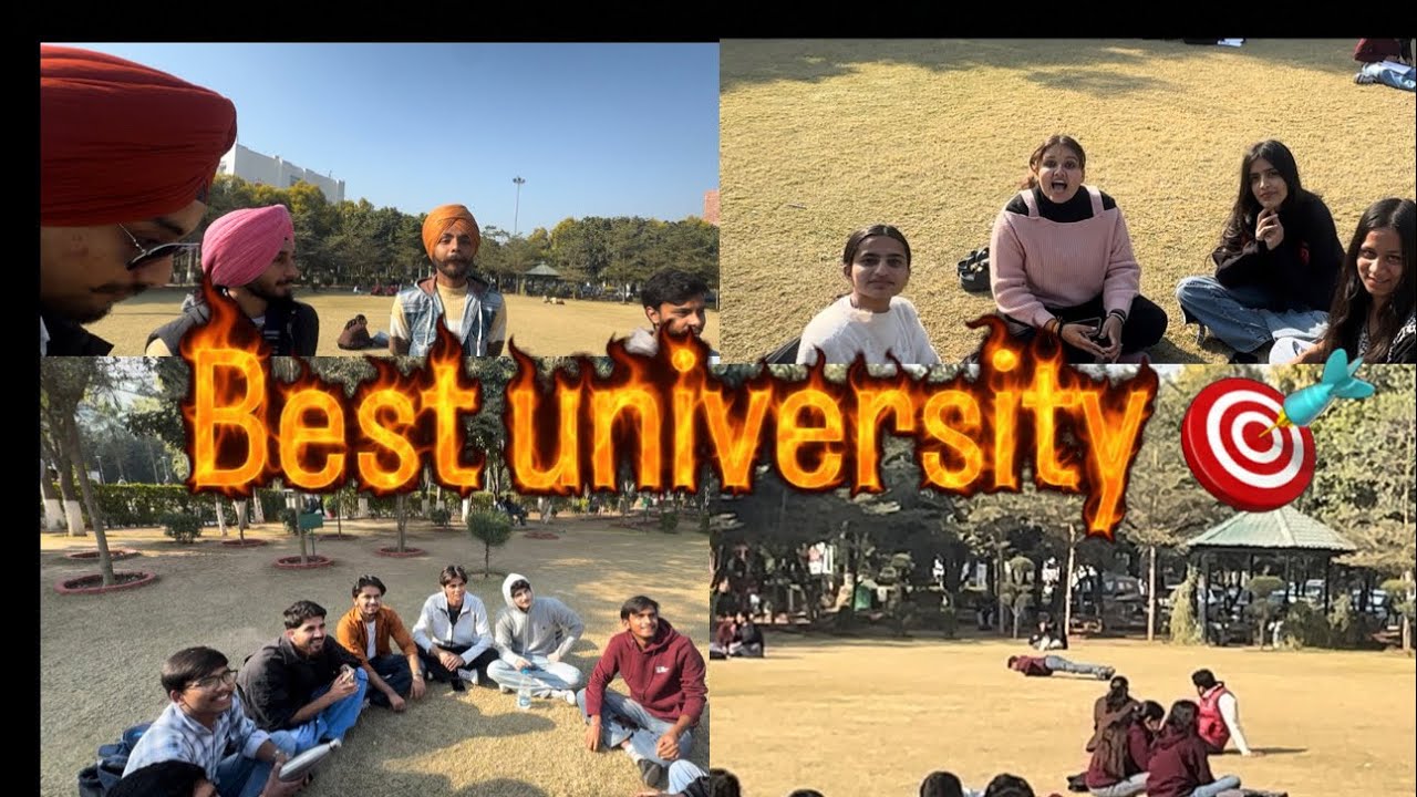 Best university 😎| yeh kya horya hai bhai 😂| Cgc university Mohali 🎯| thethhrynvi ❣️