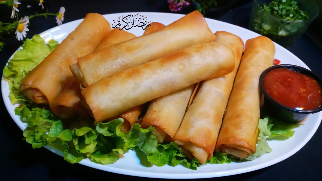 Chicken Spring Rolls Recipe For Iftar | Crispy  Chicken Spring Rolls | Ramazan Special Iftar Recipes