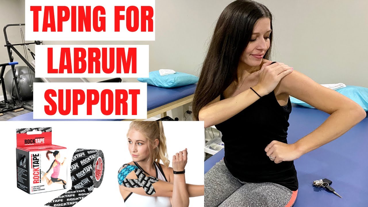 Taping for SHOULDER Labrum Support