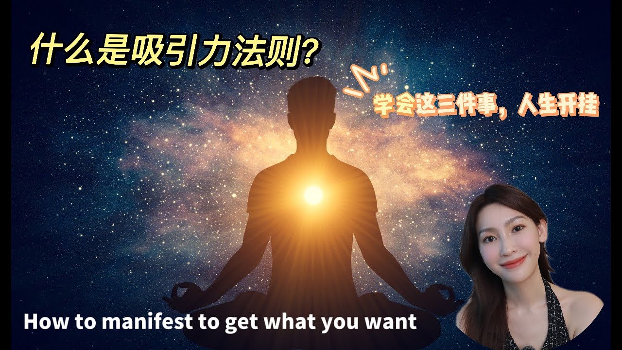 (With ENG subs)如何用吸引力法则得到你想要的东西？80%的人都不懂道理！