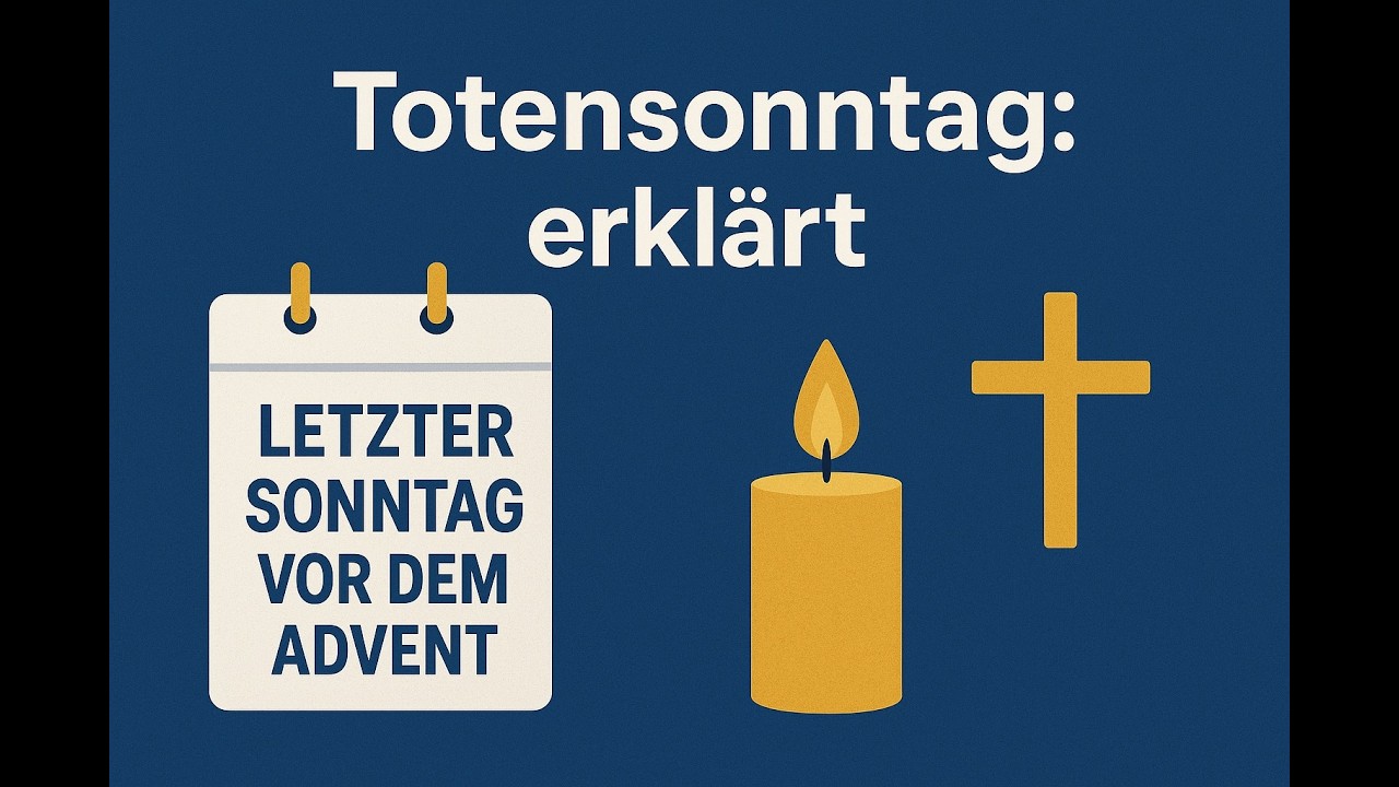 Was ist der Ewigkeitssonntag? Bedeutung des Totensonntags einfach erklärt