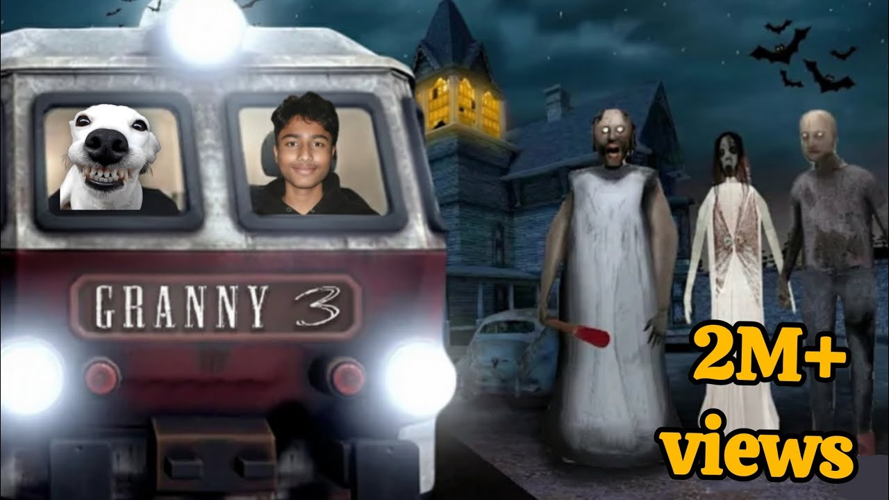 TRAIN ESCAPE FROM GRANNY'S HOUSE | GRANNY 3 #Granny Chapter 3 