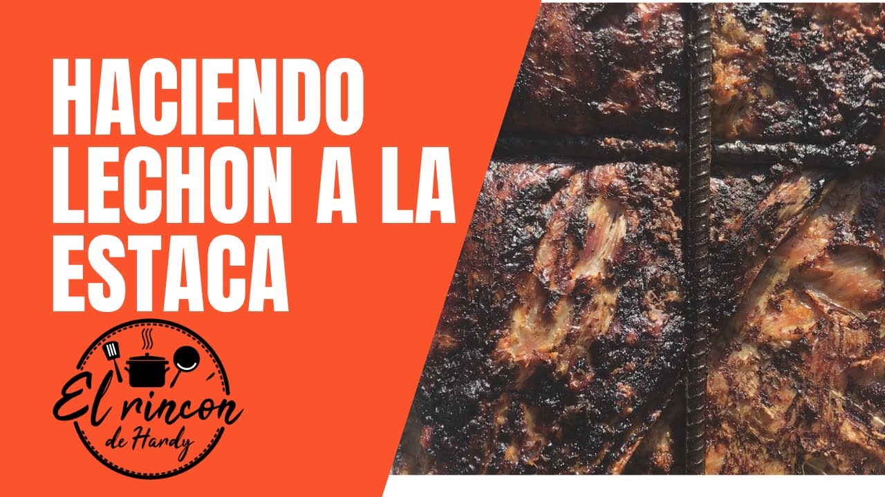 Haciendo LECHON (cerdo, chancho) a la ESTACA - El Rincón de Hardy